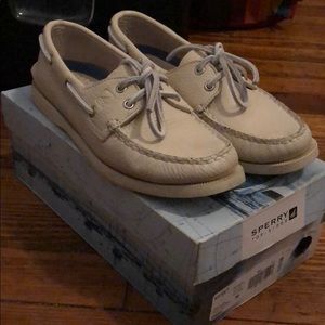 Sperry leather loafers